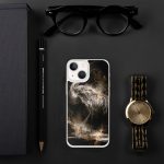 Dark Crane iPhone Case | Nature Art - Image 84
