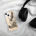Lavender Branch iPhone Case | Nature Art - Image 85