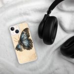Blue Morpho Butterfly iPhone Case | Nature Art - Image 85
