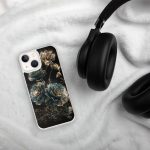 Dark Succulent Cluster iPhone Case | Nature Art - Image 85