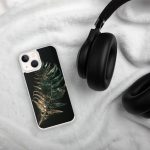 Dark Fern Frond iPhone Case | Nature Art - Image 85