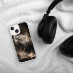 Dark Crane iPhone Case | Nature Art - Image 85