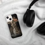 Dark Fly Agaric Mushroom iPhone Case | Nature Art - Image 85