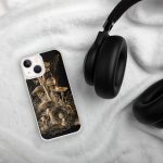 Dark Forest Mushroom Cluster iPhone Case | Nature Art - Image 85