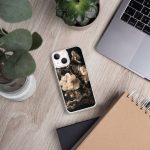 Dark Cherry Blossom iPhone Case | Nature Art - Image 86