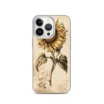 Sunflower Botanical iPhone Case | Nature Art - Image 19
