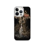 Dark Fly Agaric Mushroom iPhone Case | Nature Art - Image 19
