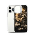 Dark Sunflower iPhone Case | Nature Art - Image 20