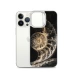 Dark Nautilus Shell iPhone Case | Nature Art - Image 20