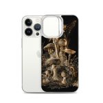 Dark Forest Mushroom Cluster iPhone Case | Nature Art - Image 20