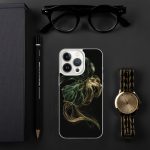 Dark Monstera Leaf iPhone Case | Nature Art - Image 90
