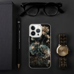 Dark Succulent Cluster iPhone Case | Nature Art - Image 90