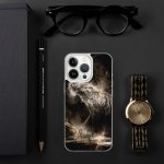 Dark Crane iPhone Case | Nature Art - Image 90