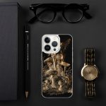 Dark Forest Mushroom Cluster iPhone Case | Nature Art - Image 90