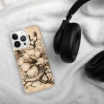 Magnolia Botanical iPhone Case | Nature Art - Image 91