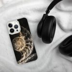 Dark Nautilus Shell iPhone Case | Nature Art - Image 91