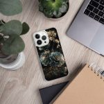 Dark Succulent Cluster iPhone Case | Nature Art - Image 92