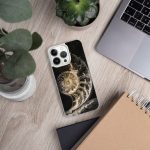 Dark Nautilus Shell iPhone Case | Nature Art - Image 92