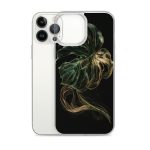 Dark Monstera Leaf iPhone Case | Nature Art - Image 18