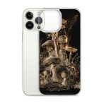 Dark Forest Mushroom Cluster iPhone Case | Nature Art - Image 18
