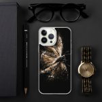 Dark Monarch Butterfly iPhone Case | Nature Art - Image 87