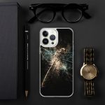 Dark Dragonfly iPhone Case | Nature Art - Image 87