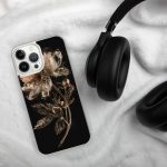 Dark Peony Botanical iPhone Case | Nature Art - Image 88