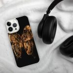 Dark Atlas Moth iPhone Case | Nature Art - Image 88