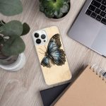 Blue Morpho Butterfly iPhone Case | Nature Art - Image 89