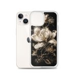 Dark Magnolia iPhone Case | Nature Art - Image 30