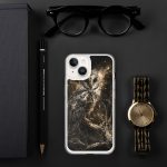 Dark Barn Owl iPhone Case | Nature Art - Image 105