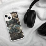 Dark Succulent Cluster iPhone Case | Nature Art - Image 106