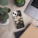 Dark Magnolia iPhone Case | Nature Art - Image 107