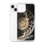 Dark Nautilus Shell iPhone Case | Nature Art - Image 24
