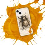 Golden Scarab Beetle iPhone Case | Nature Art - Image 98