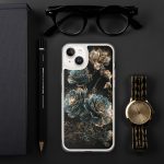 Dark Succulent Cluster iPhone Case | Nature Art - Image 96