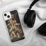Dark Forest Mushroom Cluster iPhone Case | Nature Art - Image 97