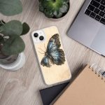 Blue Morpho Butterfly iPhone Case | Nature Art - Image 98