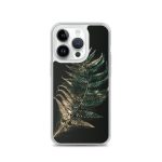 Dark Fern Frond iPhone Case | Nature Art - Image 27