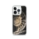 Dark Nautilus Shell iPhone Case | Nature Art - Image 27