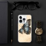 Blue Morpho Butterfly iPhone Case | Nature Art - Image 102