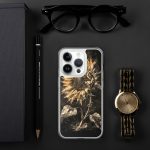 Dark Sunflower iPhone Case | Nature Art - Image 102
