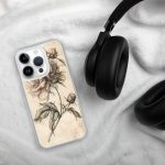 Peony Botanical iPhone Case | Nature Art - Image 130