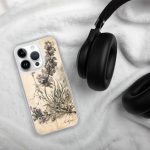 Lavender Branch iPhone Case | Nature Art - Image 103
