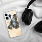 Blue Morpho Butterfly iPhone Case | Nature Art - Image 103