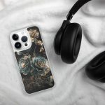 Dark Succulent Cluster iPhone Case | Nature Art - Image 103