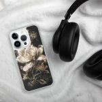 Dark Magnolia iPhone Case | Nature Art - Image 103