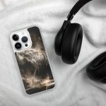 Dark Crane iPhone Case | Nature Art - Image 103