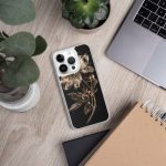 Dark Peony Botanical iPhone Case | Nature Art - Image 104