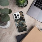 Dark Succulent Cluster iPhone Case | Nature Art - Image 104